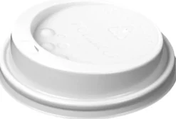 Lock till 250ml bägare vit 100/fp