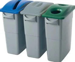 Lock till papperskorg RUBBERMAID Slim Jim® grå