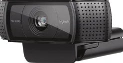 Logitech HD Pro Webcam C920S - Webbkamera - färg - 1920 x 1080