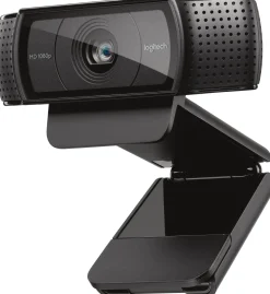 Logitech HD Pro Webcam C920S - Webbkamera - färg - 1920 x 1080