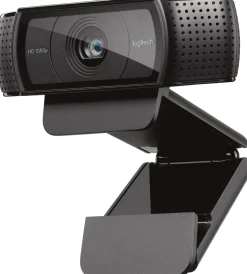 Logitech HD Pro Webcam C920S - Webbkamera - färg - 1920 x 1080