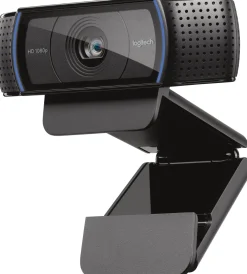 Logitech HD Pro Webcam C920S - Webbkamera - färg - 1920 x 1080