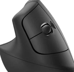 Logitech Lift Left Vertical Ergonomic Mouse, Graphite Black