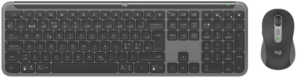 Logitech Signature Slim Combo MK950 for Business - Sats med