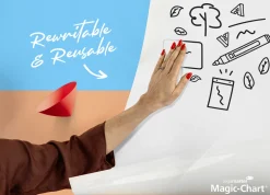 Magic-Chart whiteboard film 60x80cm