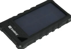 16.000 mAh Outdoor Solar PowerBank, Black
