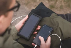 24.000 mAh Outdoor Solar PowerBank, Black