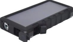 24.000 mAh Outdoor Solar PowerBank, Black