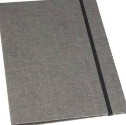 Mapp Paulina A4 canvas grå
