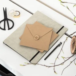 Mapp Paulina A4 canvas linen