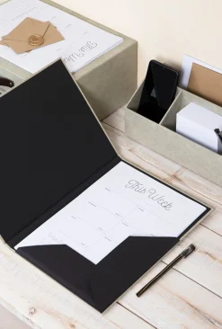 Mapp Paulina A4 canvas linen