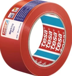 Markeringstejp TESA Prof. 50mmx33m röd