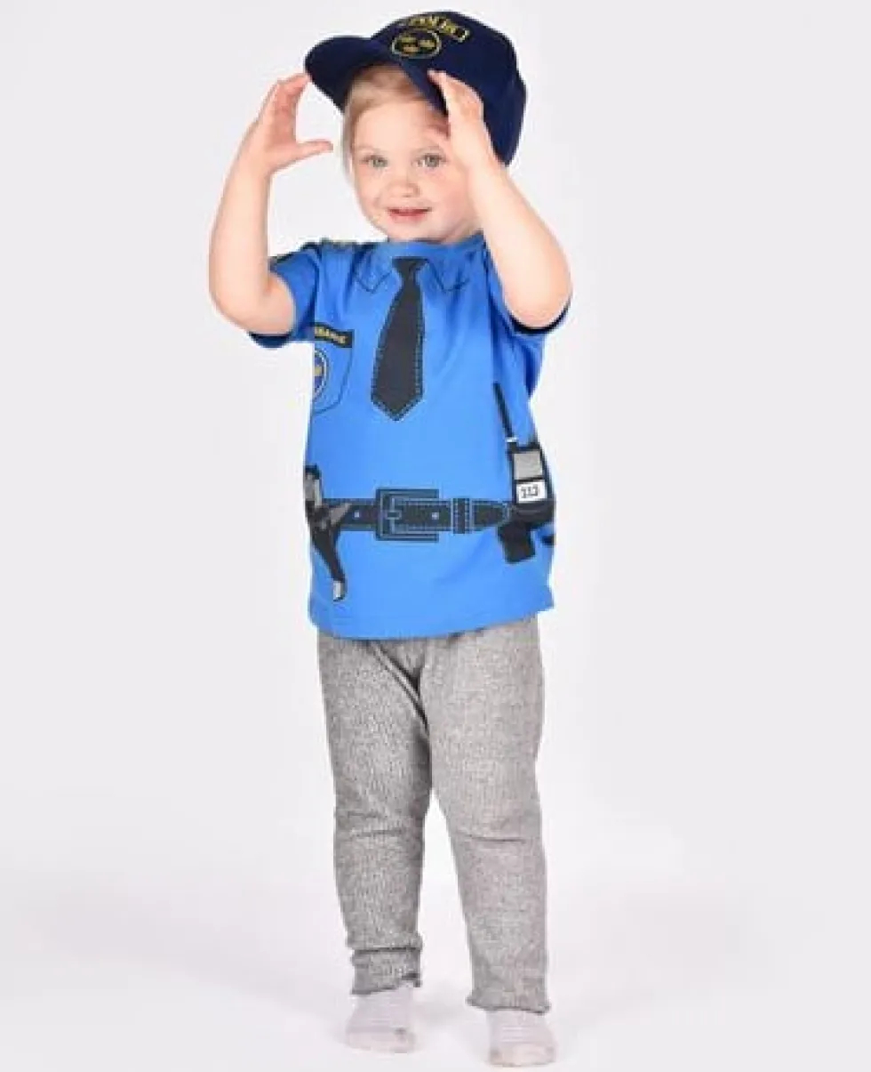 Maskeraddräk Polis 4-6år