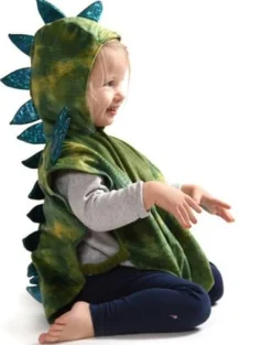 Maskeraddräkt Baby Drake/Dino 2-4år