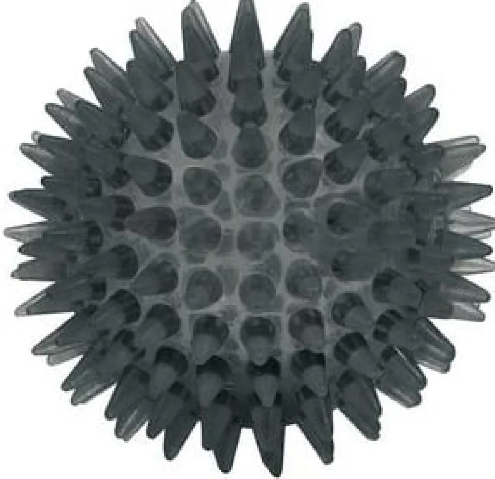 Massageboll m piggar 7,5cm svart