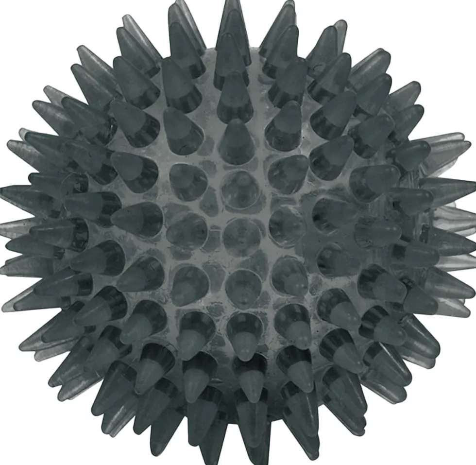 Massageboll m piggar 7,5cm svart