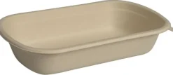 Matlåda takeaway Bagasse 750ml 1f 125/fp