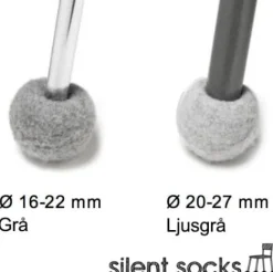 Möbeltass Silent Socks 16-22mm Svart