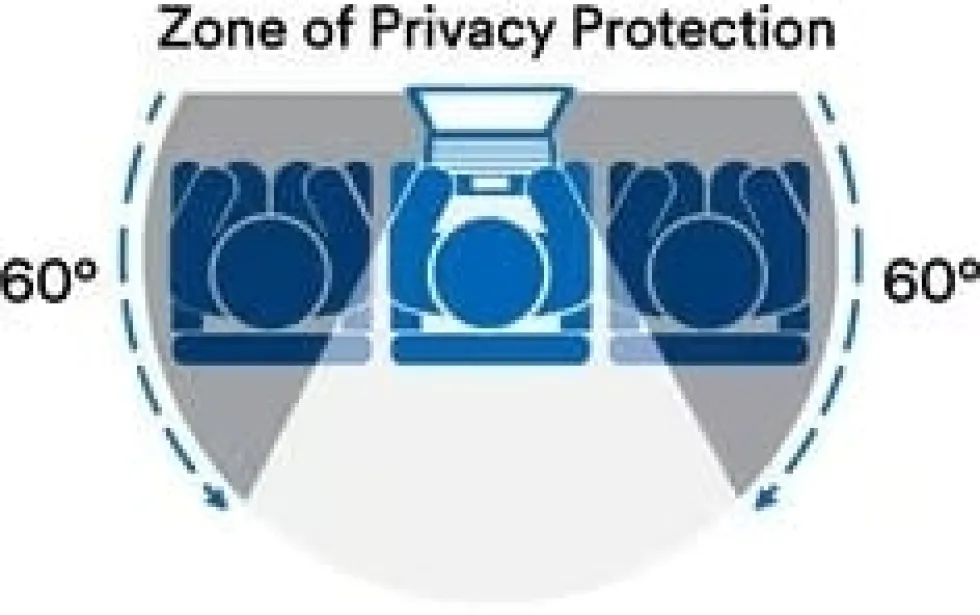 3M Bright Screen Privacy Filter - Sekretessfilter till bärbar