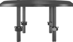 M Deskmount HD - Monteringskomponent (plastringsbas) - aluminium