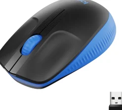 M190 Full-size wireless mouse, Blue