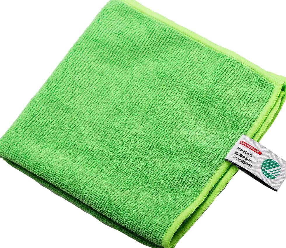 Microfiberduk NORDEX Proffer 32x32 grön