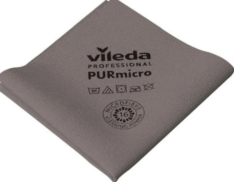 Microfiberduk VILEDA PURmicro grå 5/fp