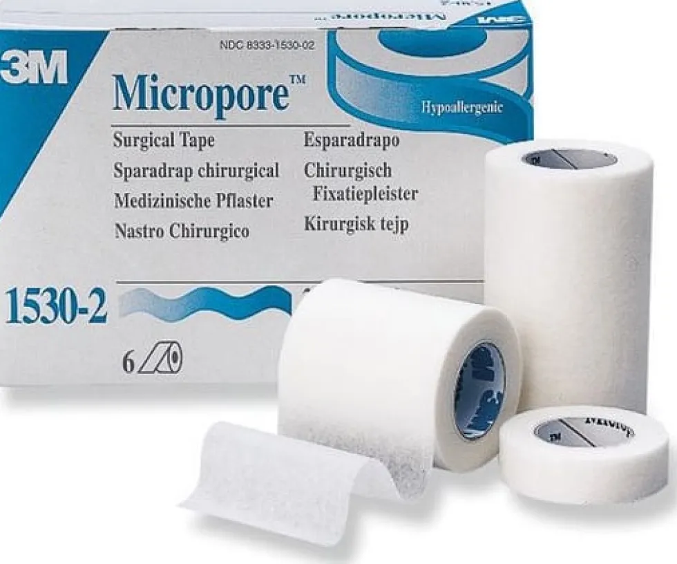 Micropore Vit utan hållare 5,0cmx9,1m, 6/FP