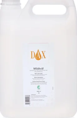 Mildtvål DAX Oparfymerad, 5L