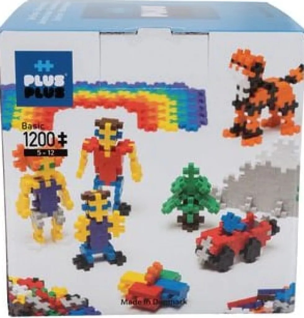 Miniklossar Plus Plus, 1200 delar