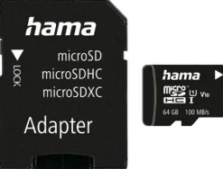 Minneskort HAMA Micro SDHC 64GB CL10