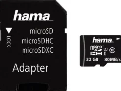 Minneskort HAMA Micro SDHC 32GB CL10