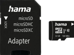 Minneskort HAMA Micro SDHC 32GB CL10