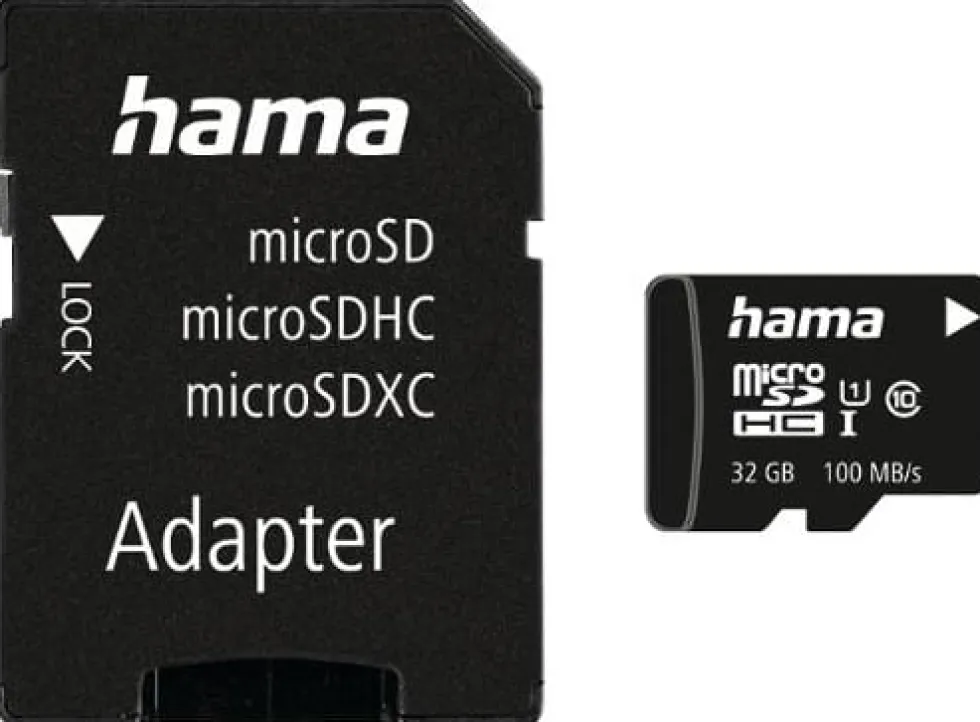 Minneskort HAMA Micro SDHC 32GB CL10