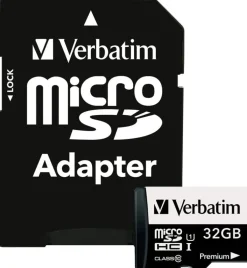 Minneskort VERBATIM Micro SDHC 32GB CL10