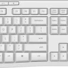 MK295 Silent Wireless Combo Desktop set, Off White (Nordic)