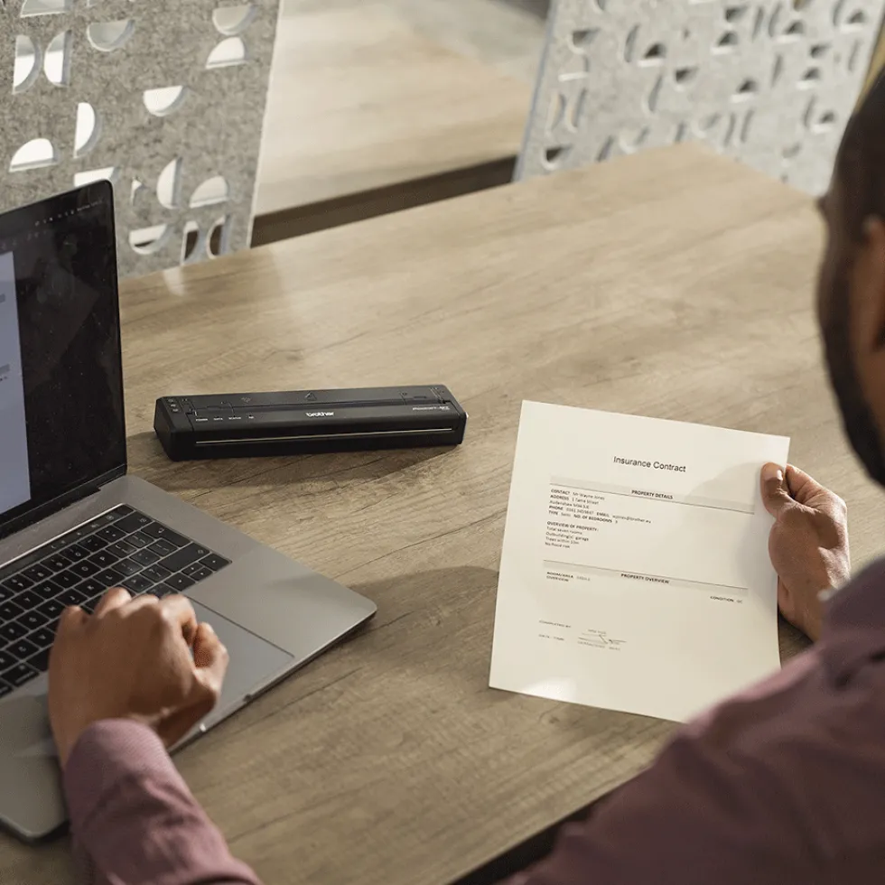 Mobile A4 printer 203 DPI USB-C