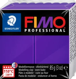Modelleringslera Fimo prof 85g lila