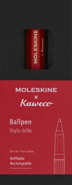 Moleskine Kaweco Kulspetspenna 1.0 Röd