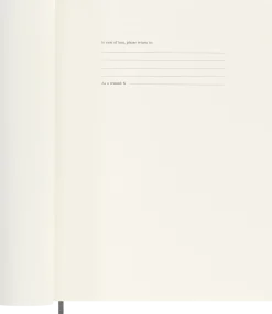 Moleskine Smart Anteckningsbok Soft Olinjerad XL Svart