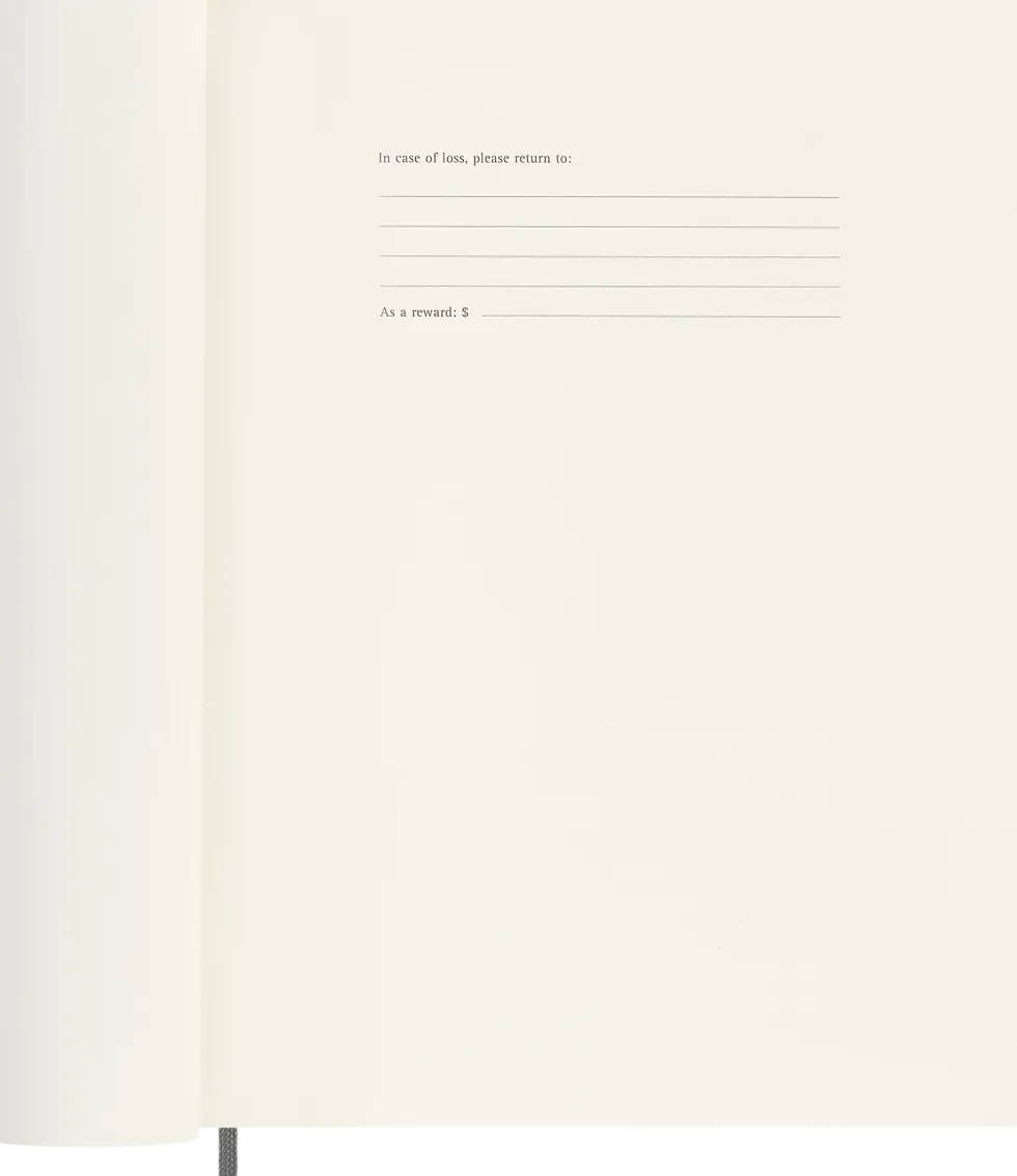Moleskine Smart Anteckningsbok Soft Olinjerad XL Svart