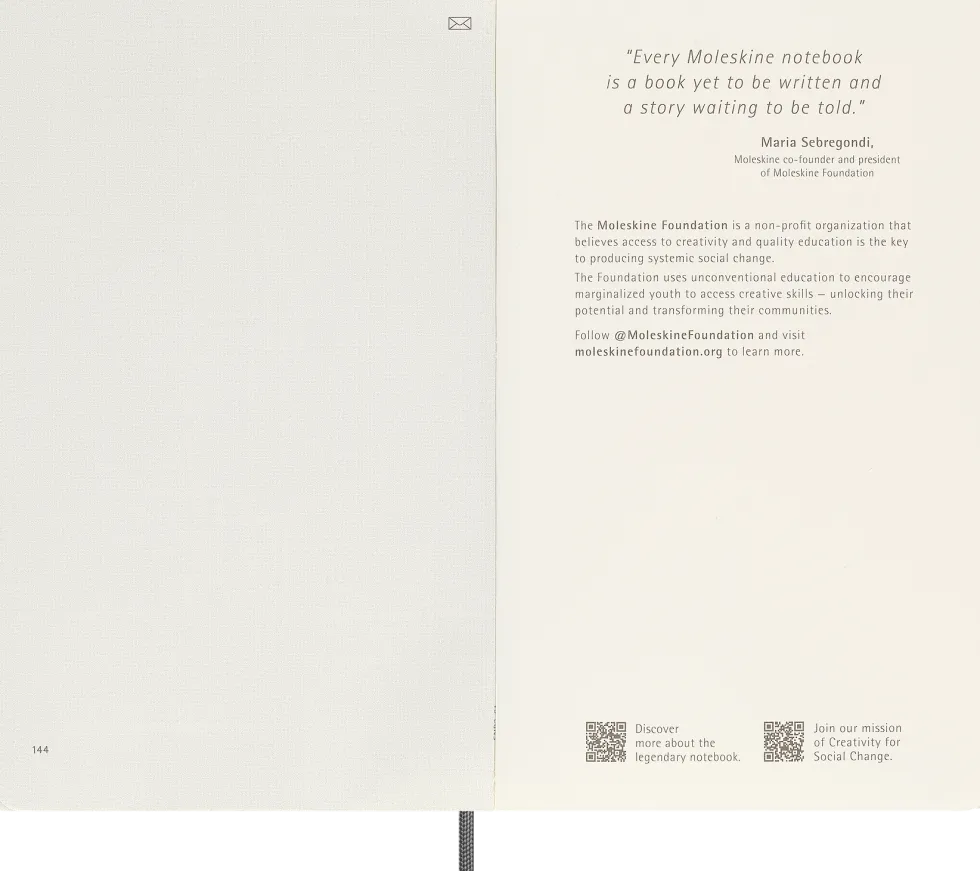 Moleskine Smart Anteckningsbok Soft Olinjerad Large Svart