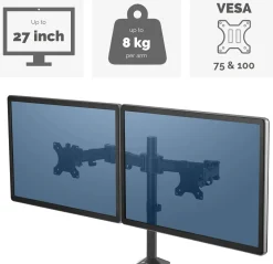 Monitorarm FELLOWES Reflex Dual