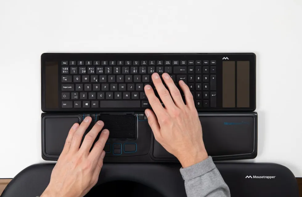 Mousetrapper Type Keyboard, Black