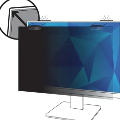 3M Privacy Filter 27" FS Monitor w COMPLY Magnetic (16:9)