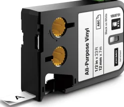 Märkband DYMO XL Vit 7m 1868751, 12mm