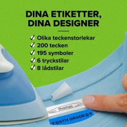 Märkmaskin Dymo LetraTag 100H, 12mm