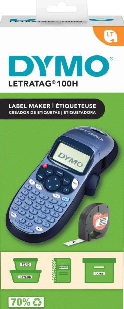 Märkmaskin Dymo LetraTag 100H, 12mm