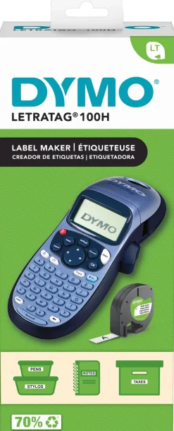 Märkmaskin Dymo LetraTag 100H, 12mm