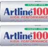 Märkpenna Artline 100 2-pack blister svart